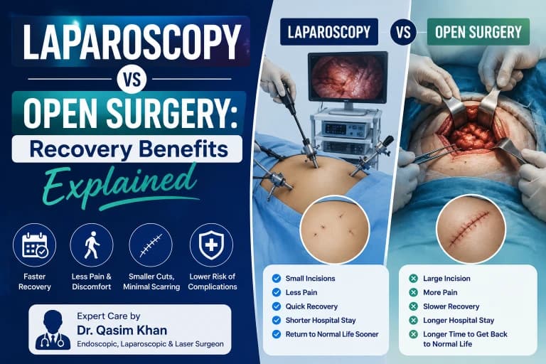 Laparoscopy vs Open Surgery: Recovery Benefits Explained