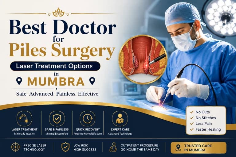 Best Doctor for Piles Surgery: Laser Treatment Options in Mumbra, Thane